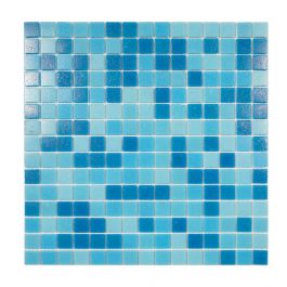 Mosaik Pool Blue Mix Nordic kakel