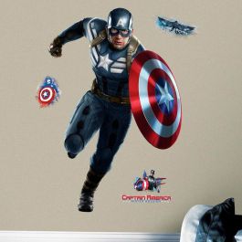Väggdekor Marvel Captain America Giant RoomMates