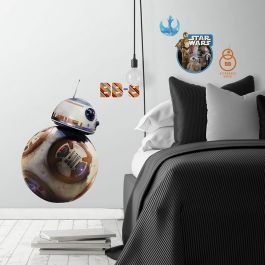 Väggdekor Star Wars The Force Awakens BB-8 Giant RoomMates