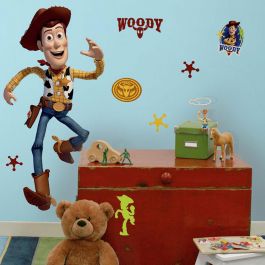 Väggdekor Toy Story Woody Giant RoomMates