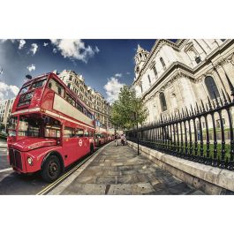 Tapet Double Decker Bus London Dimex