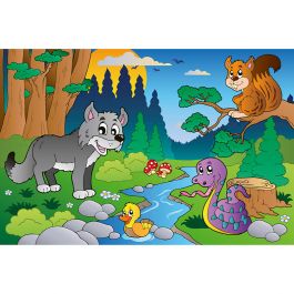 Tapet Forest Animals Dimex