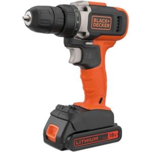 Black & Decker BCD003C1-QW Slagskruvdragare med batteri och laddare