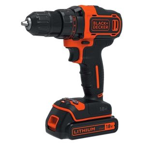 Black & Decker BDCDD186-QW Borrskruvdragare med batteri och laddare