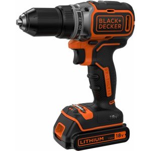 Black & Decker BL186KB-QW Borrskruvdragare med 1,5Ah batterier, laddare och kitbox