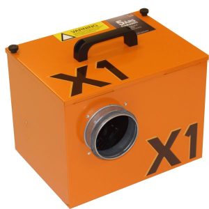 Drybox X1 Undertrycksfläkt kapacitet upp till 275 m3/h