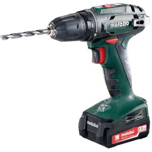 Metabo BS 14.4 Borrskruvdragare med 10 mm chuck, 1 st 2,0 Ah batteri och laddare