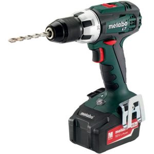 Metabo BS 18 LT Borrskruvdragare med 4,0Ah batterier och laddare