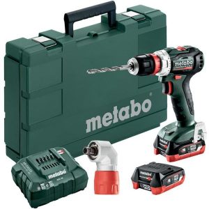 Metabo POWERMAXX BS 12 BL Q Borrskruvdragare med batterier och laddare