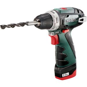 Metabo Powermaxx BS Basic Borrskruvdragare med batteri och laddare