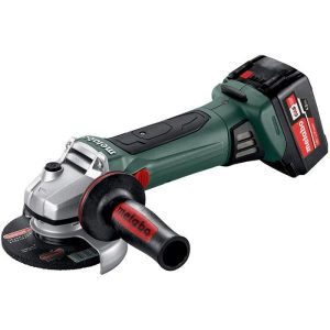 Metabo W 18 LTX 125 Quick Vinkelslip med 4,0Ah batterier och laddare