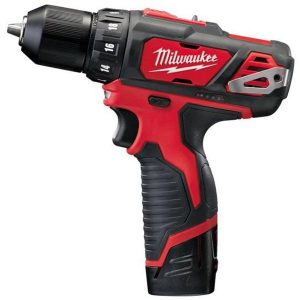 Milwaukee M12 BDD-152C Borrskruvdragare med batterier och laddare