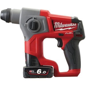 Milwaukee M12 CH-602X Borrhammare med batterier och laddare