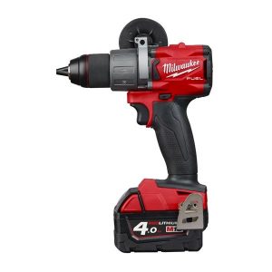 Milwaukee M18 FDD2-402C Borrskruvdragare med 4,0Ah batterier och laddare