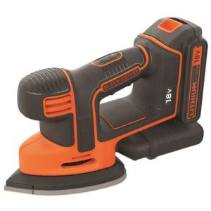 Black & Decker BDCDS18-QW Slipmus med batteri och laddare