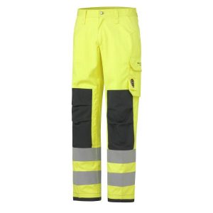 Helly Hansen Workwear Aberdeen Arbetsbyxa varsel, gul/granitgrå C48