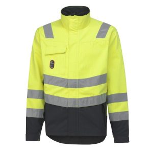 Helly Hansen Workwear Aberdeen Jacka varsel, gul/svart 3XL