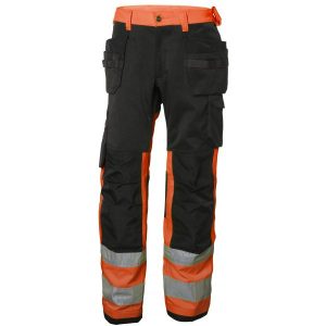 Helly Hansen Workwear Alna Arbetsbyxa varsel, orange/grå C44