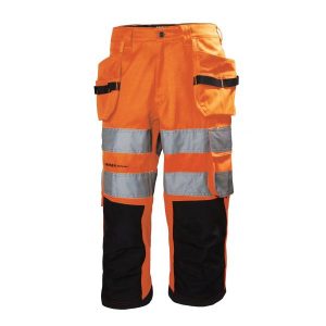 Helly Hansen Workwear Alna Arbetsbyxa varsel, orange/svart C44