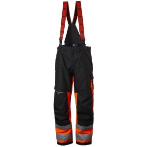 Helly Hansen Workwear Alna Arbetsbyxa varsel, orange/svart C44