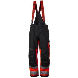 Helly Hansen Workwear Alna Arbetsbyxa varsel, röd/svart C44