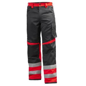 Helly Hansen Workwear Alna Arbetsbyxa varsel, röd/svart C44