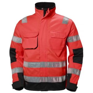 Helly Hansen Workwear Alna Jacka varsel, röd/svart 3XL