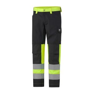 Helly Hansen Workwear Alta Arbetsbyxa varsel, gul/svart C44