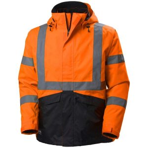Helly Hansen Workwear Alta Jacka varsel, orange/svart XXL