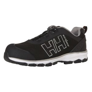 Helly Hansen Workwear Chelsea Evo BOA Wide Skyddssko S3, svart/grå, komposithätta Strl 36