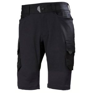 Helly Hansen Workwear Chelsea Evolution Arbetsshorts svart, 4-vägs stretch C44