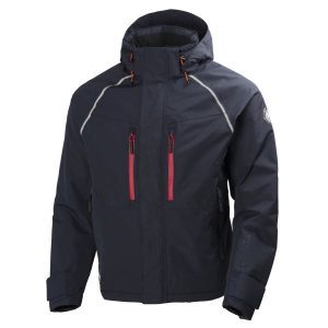 Helly Hansen Workwear Helly Tech Arctic Jacka marinblå, vatten- och vindtät 3XL