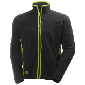 Helly Hansen Workwear Magni Fleecejacka svart/lime Strl 3XXL