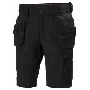 Helly Hansen Workwear Oxford Arbetsshorts svart, stretch C60