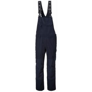 Helly Hansen Workwear Oxford BIB Arbetsbyxa marinblå, med hängslen C44