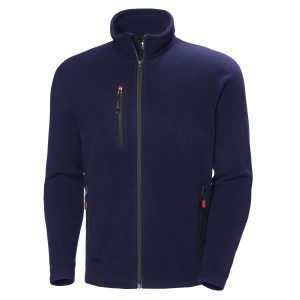 Helly Hansen Workwear Oxford Fleecejacka marinblå 3XL