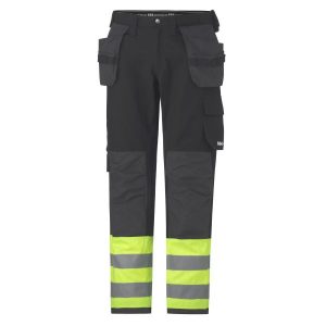 Helly Hansen Workwear Visby Arbetsbyxa varsel, gul/svart C44