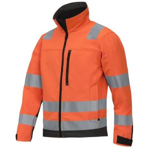 Snickers 1230 AllroundWork Softshelljacka varsel, orange 3XL