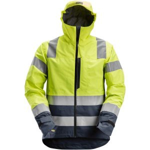 Snickers 1330 AllroundWork Skaljacka varsel, gul XS