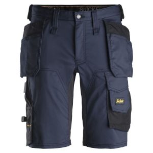 Snickers 6141 AllroundWork Arbetsshorts marinblå/svart 60