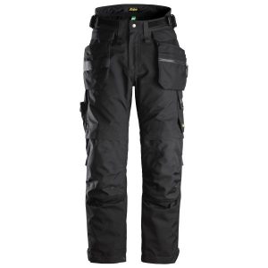 Snickers 6580 FlexiWork Vinterbyxa svart, GORE-TEX L