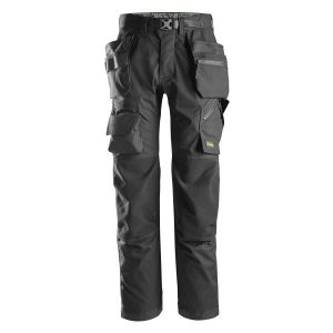 Snickers 6923 FlexiWork Golvläggarbyxa svart D100