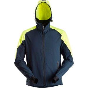 Snickers 8025 Jacka marin/neon XL