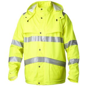 Top Swede 9394 Regnrock 82 cm, varsel, gul Strl M