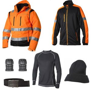 Vidar Workwear Orange Vinterpaket Strl L