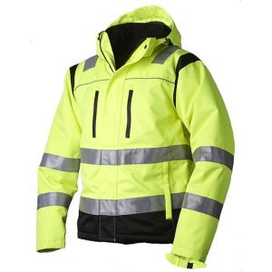 Vidar Workwear V40091503 Vinterjacka gul/svart XS