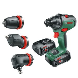 Bosch DIY Advanced Drill 18 Borrskruvdragare med 2 st 2,5Ah batterier och laddare