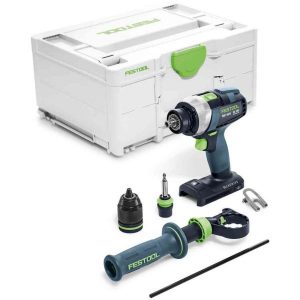 Festool TDC 18/4 I-Basic Skruvdragare med väska, utan batteri och laddare