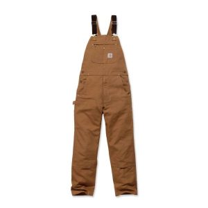 Carhartt Bib Overall Hängselbyxor brun 30-30