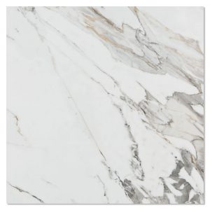 Marmor Klinker Arabescato Vit Polerad 75x75 cm